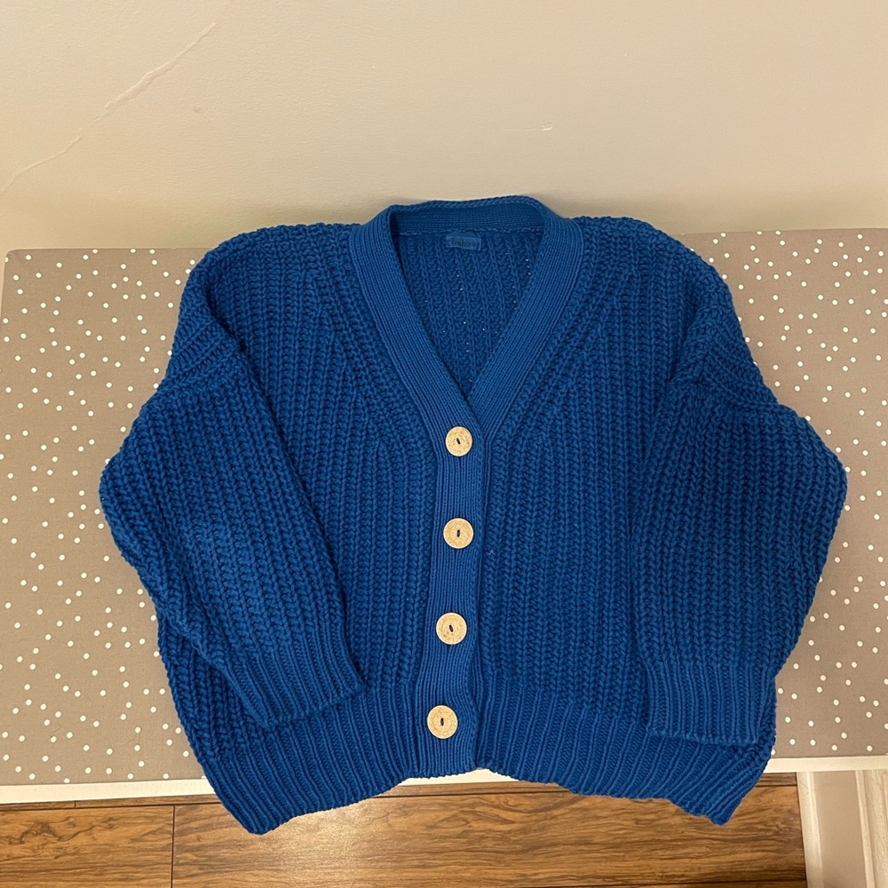 Babaa cotton cardigan in Rio